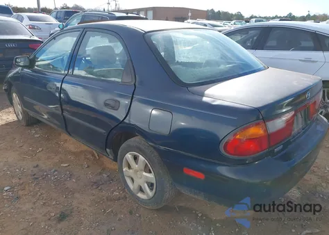 1998 Mazda Protege Dx/Lx from USA, damaged, VIN JM1BC1410W0231286
